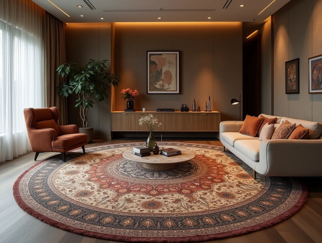 فرش گرد جشنواره