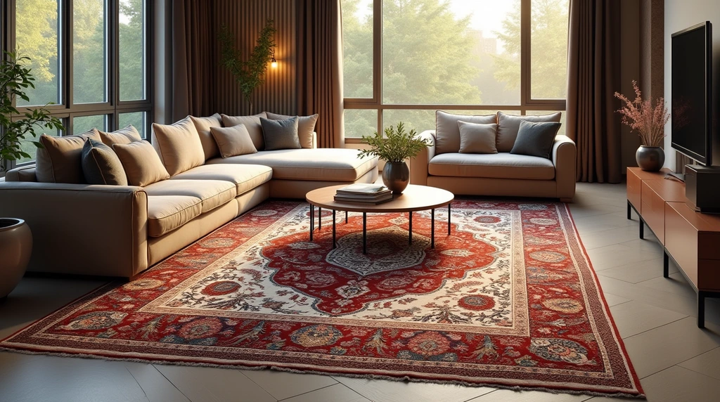 انتخاب سایز فرش