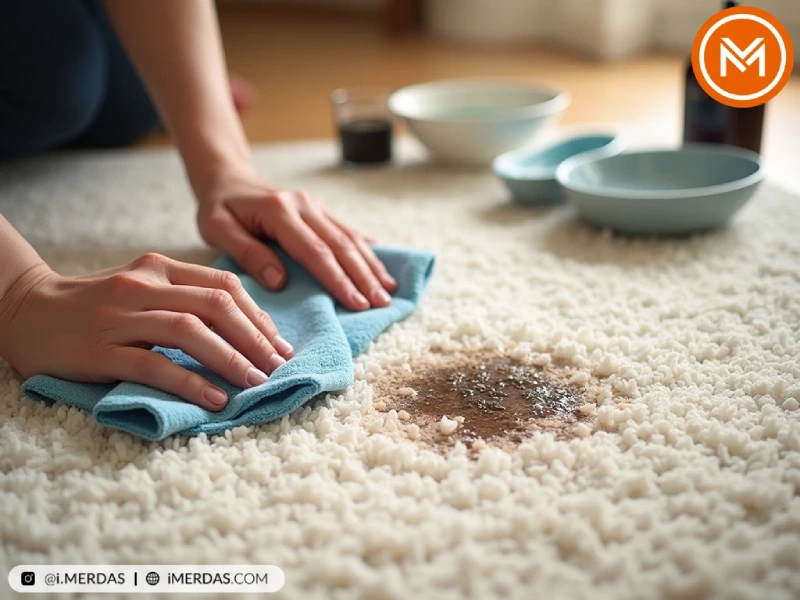 پاک کردن لکه جوهر و خودکار از روی فرش