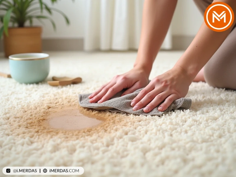 پاک کردن لکه رنگ مو و مواد شیمیایی خانگی از روی فرش